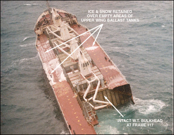 Marine Investigation Report M98N0001 - Transportation Safety Board