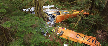 Rapport d’enquête : collision avec le relief d’un aéronef muni de flotteurs à Gold River (Colombie-Britannique)