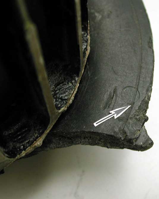 Ventilateur récupéré - pièce produite 1-2467 - bride