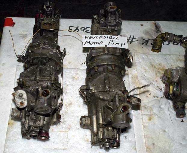 Motopompe réversible