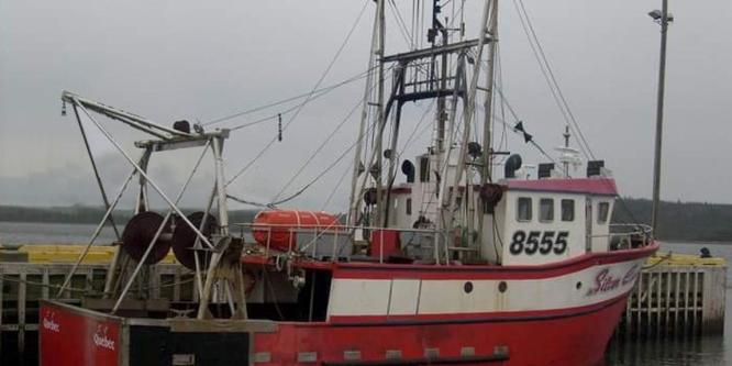 Figure 1. View of the Silver Condor’s starboard side (Source: Clarence Vautier, with TSB modifications)